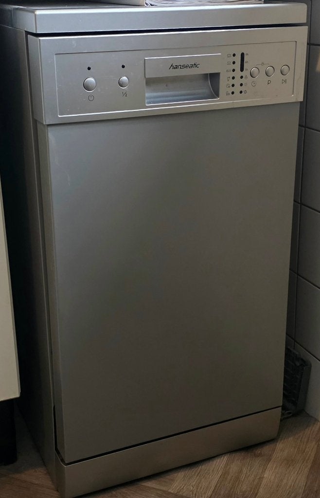 Afwasmachine   Hanseatic smalle  vaatwasser, Witgoed en Apparatuur, Ophalen, Gebruikt, Minder dan 10 liter, 85 tot 90 cm