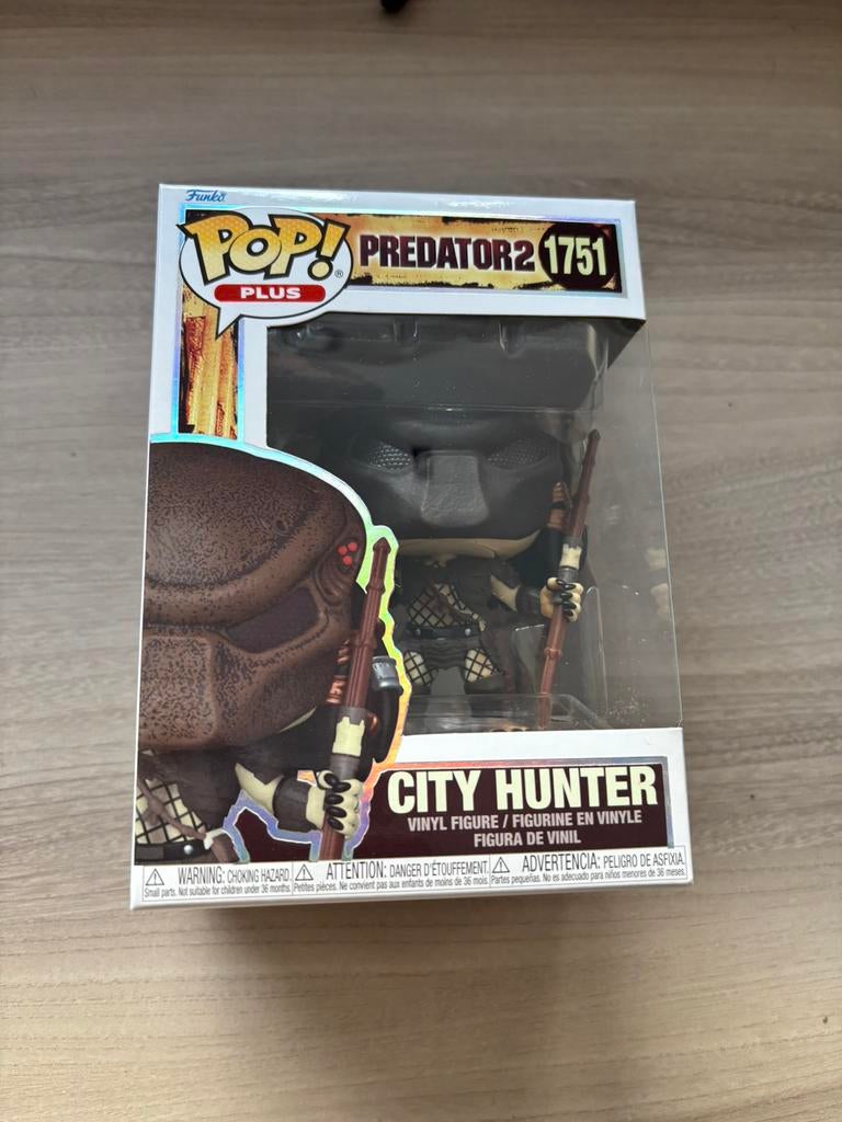 Funko Pop! Plus Predator 2 City Hunter #1751 Vinyl Figure, Funko Europe, Ophalen of Verzenden, Zo goed als nieuw, 4th floor, 1 Queen Caroline St, London W6 9YN, Verenigd Koninkrijk