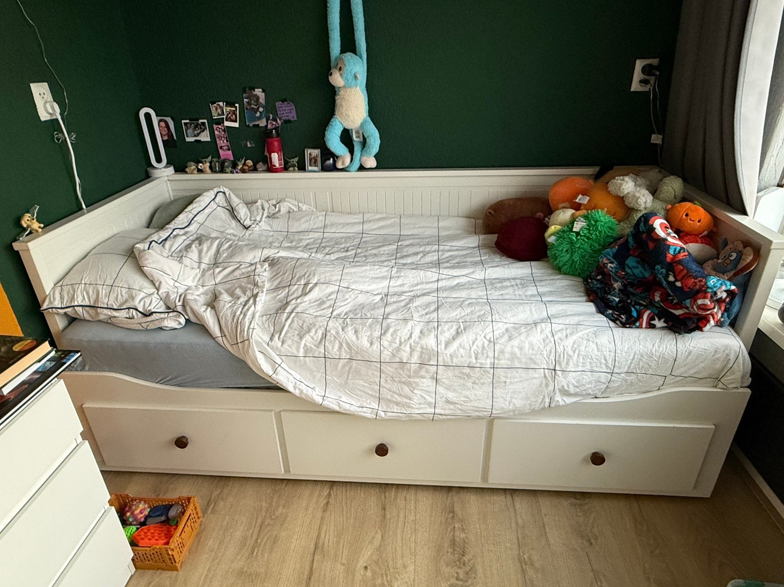 Foto 2 van HEMNES bedbank 80x200 cm