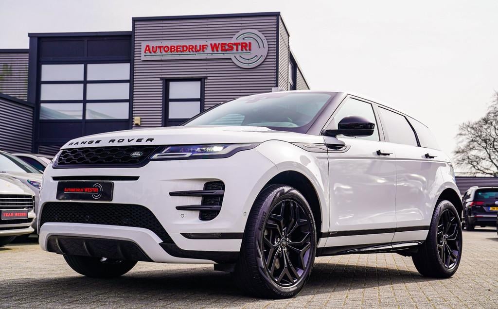 Land Rover Range Rover Evoque 2.0 P200 AWD R-Dynamic HSE | P, Auto's, 1800 kg, 4 cilinders, Adaptive Cruise Control, Wit