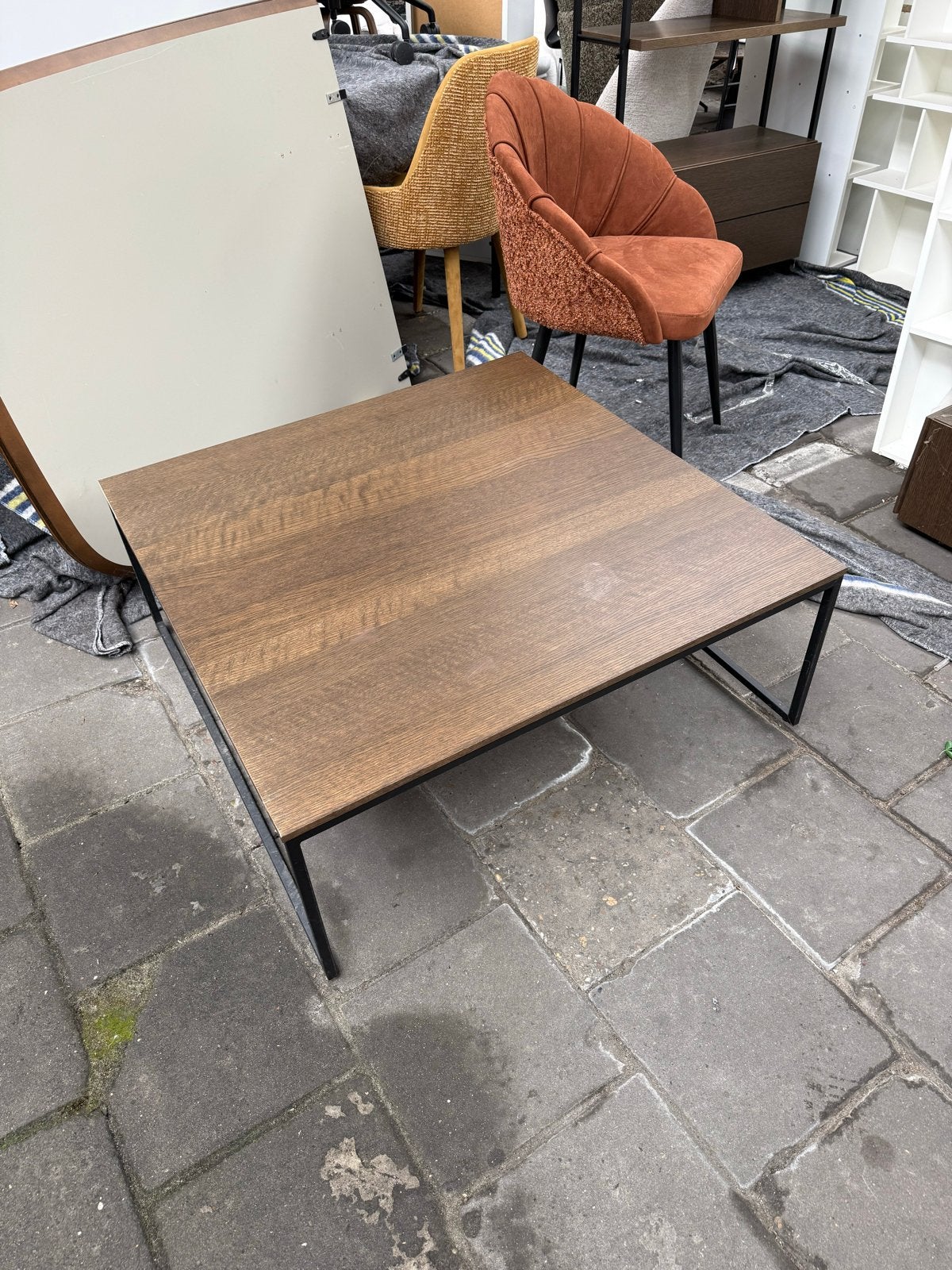 Boconcept Salon Tafel - Gebruikt met lichte kras, Ophalen, Gebruikt, Vierkant, 50 tot 100 cm