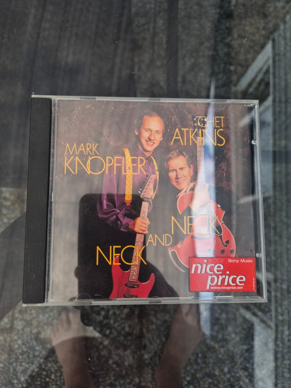 Mark Knopfler & Chet Atkins - Neck and Neck CD, Rock, Gebruikt, Ophalen of Verzenden, Inclusief doosje