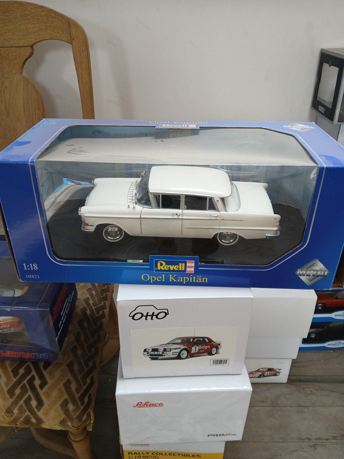 1/18 opel kapitain, Ophalen of Verzenden, Zo goed als nieuw, Overige merken