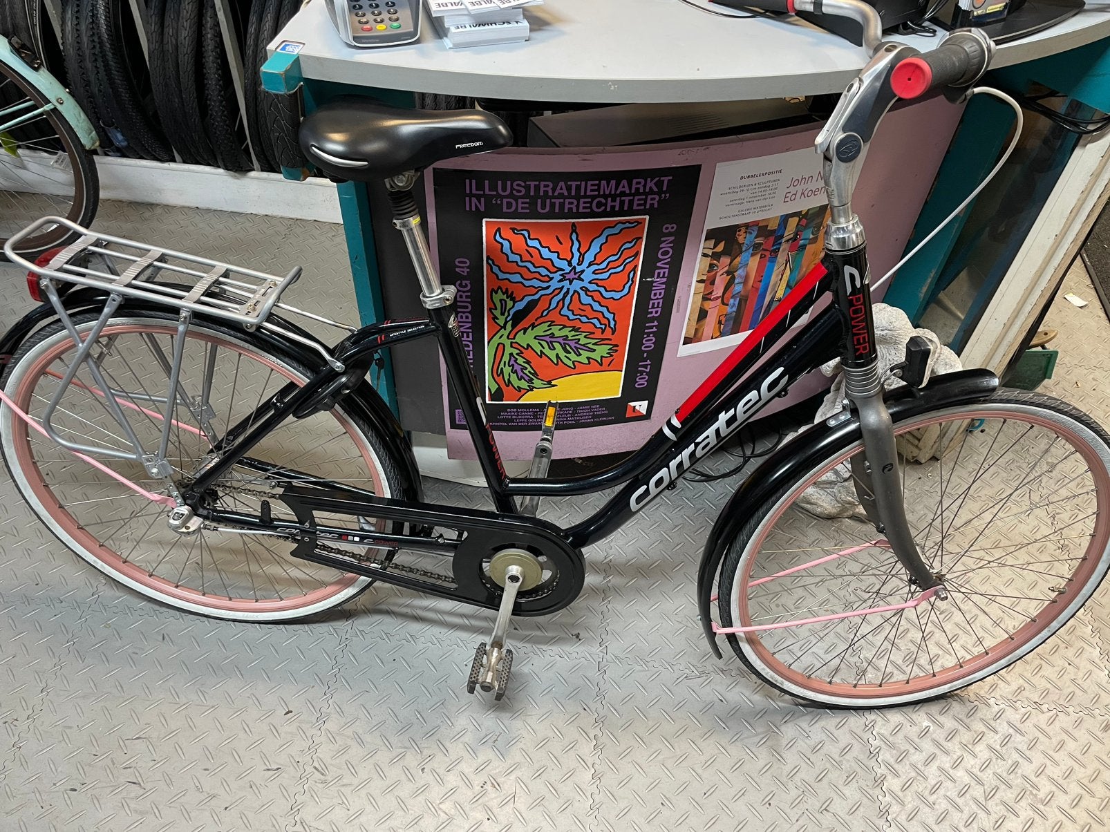 Corratec damesfiets 3 versnellingen laag frame 50 cm, Versnellingen, Zo goed als nieuw, 50 tot 53 cm, Ophalen