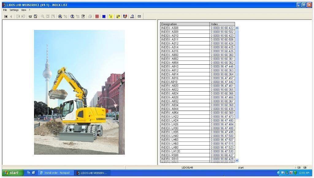 Liebherr Lidos Online [04.2016] Full + Instructie, Ophalen of Verzenden