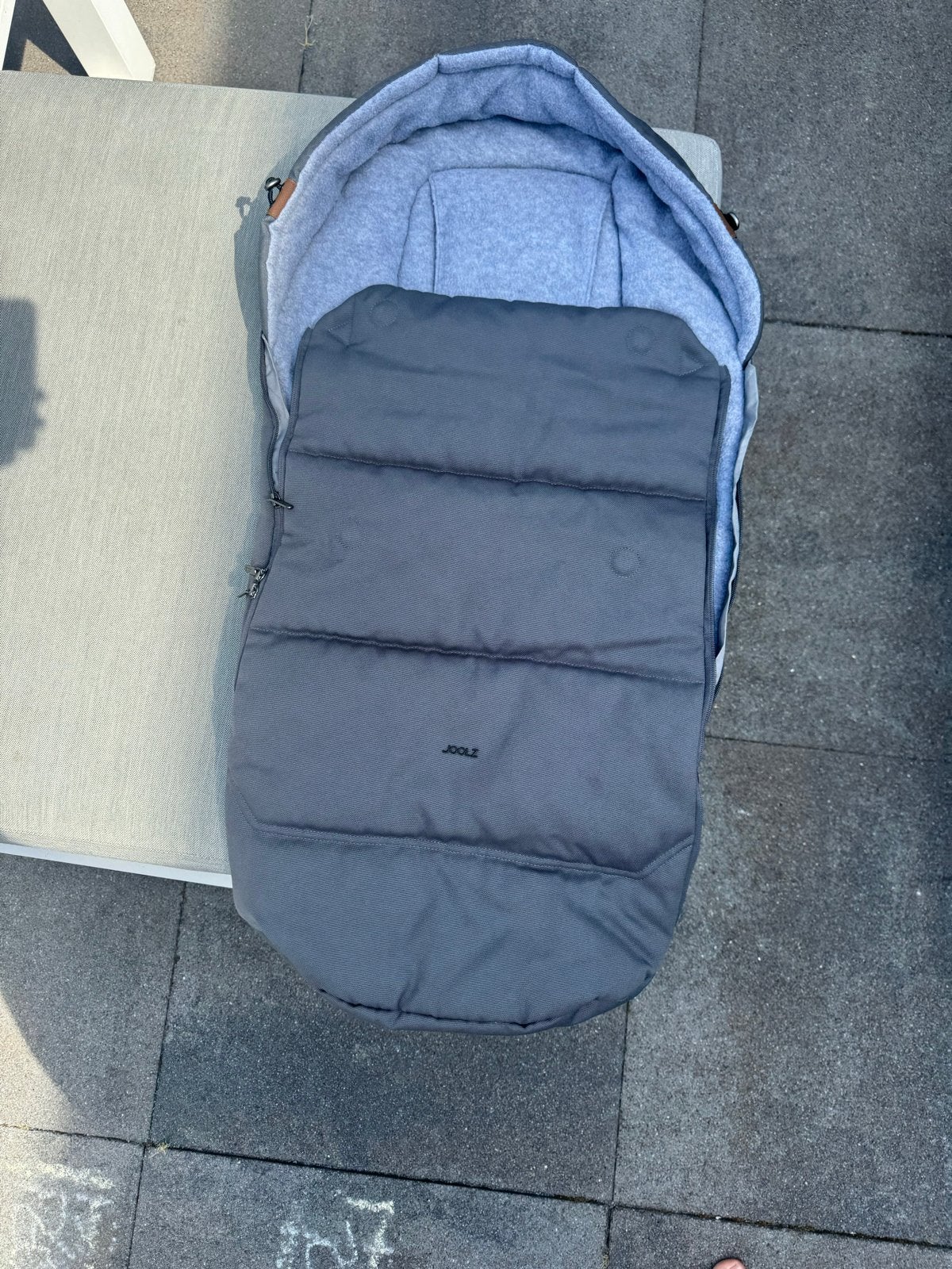Joolz Voetenzak Gorgeos Grey - Nieuwstaat, Ophalen, Zo goed als nieuw, Kinderwagen, Overige merken