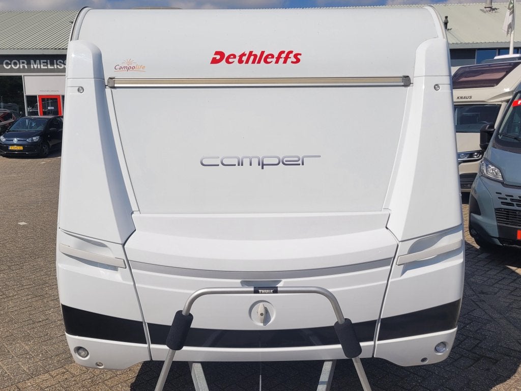 Dethleffs Camper 470 FR VERKOCHT, Caravans en Kamperen, Rondzit, Schokbreker, Bedrijf, Overige typen