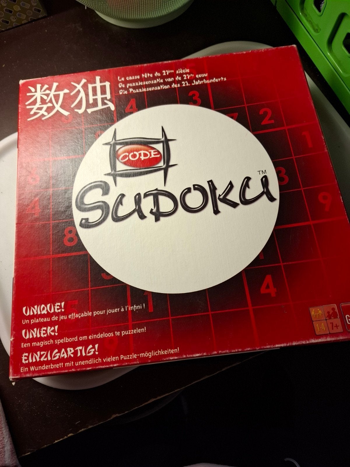 Gratis Code Sudoku bordspel - Eindeloos puzzelplezier, Hobby en Vrije tijd, Denksport en Puzzels, Ophalen of Verzenden, Gebruikt