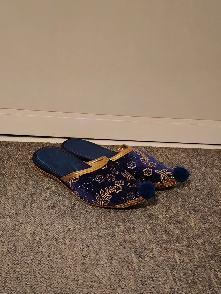 Traditionele Turkse slippers, Ophalen, Zo goed als nieuw, Versiering, Historisch