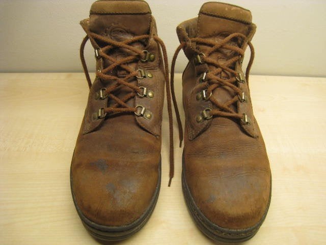Bruine leder bottinen, heren, maat 41, merk LA Gear, mooi !!, Kleding | Heren, Schoenen, Ophalen of Verzenden, Nieuw, Bruin