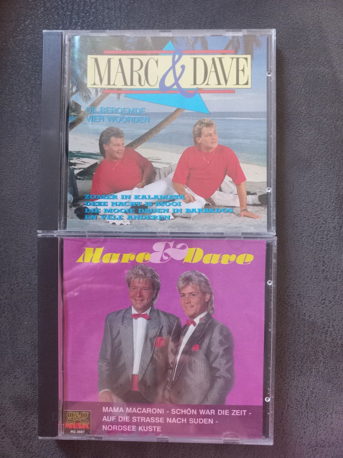 2x cd Marc & Dave €3,50 per stuk, samen voor €6, Ophalen