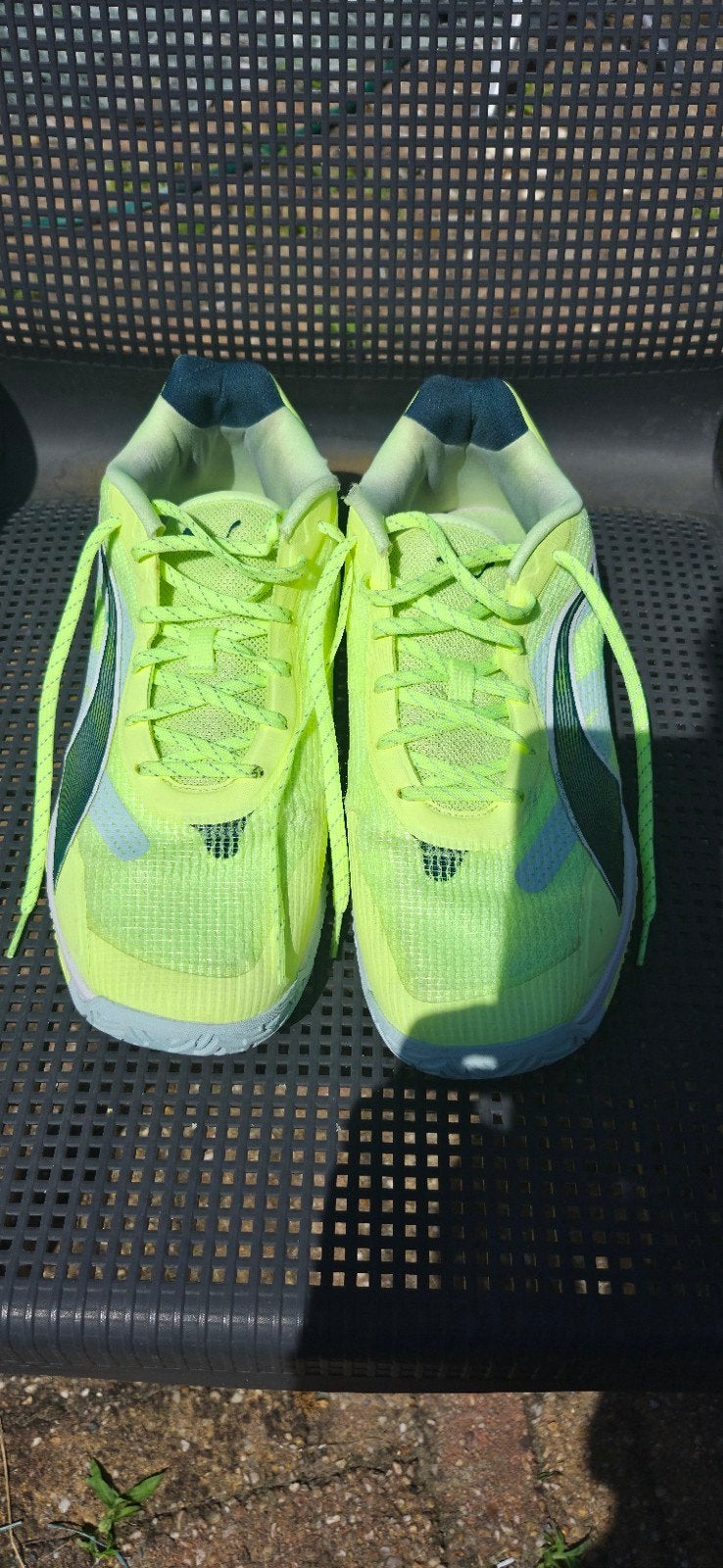 Puma hardloopschoenen - Felgeel mt43, Overige merken, Gebruikt, Hardloopschoenen, Ophalen of Verzenden