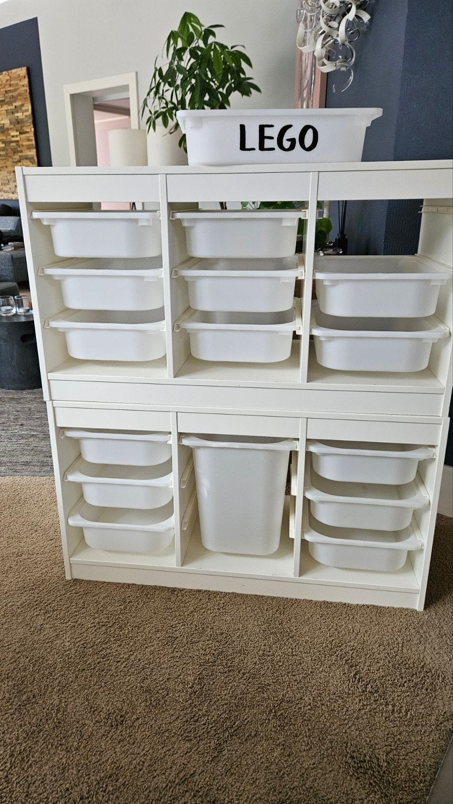 2x ikea Trofast (Lego) opbergsysteem kasten, Ophalen, Kast
