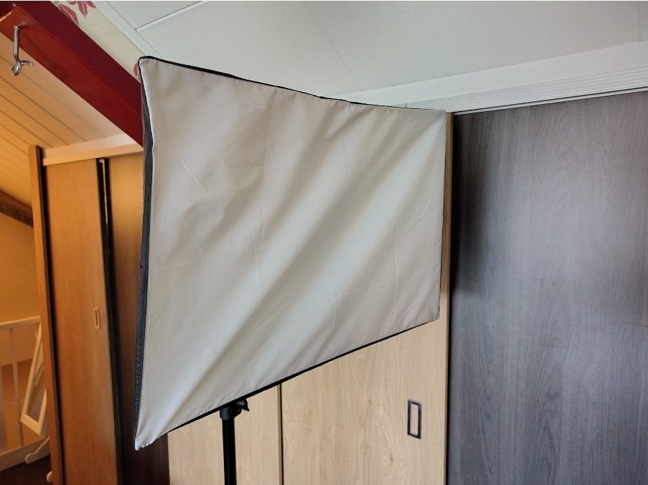 Flitser met instellicht en softbox op statief, Ophalen, Zo goed als nieuw, Overige typen