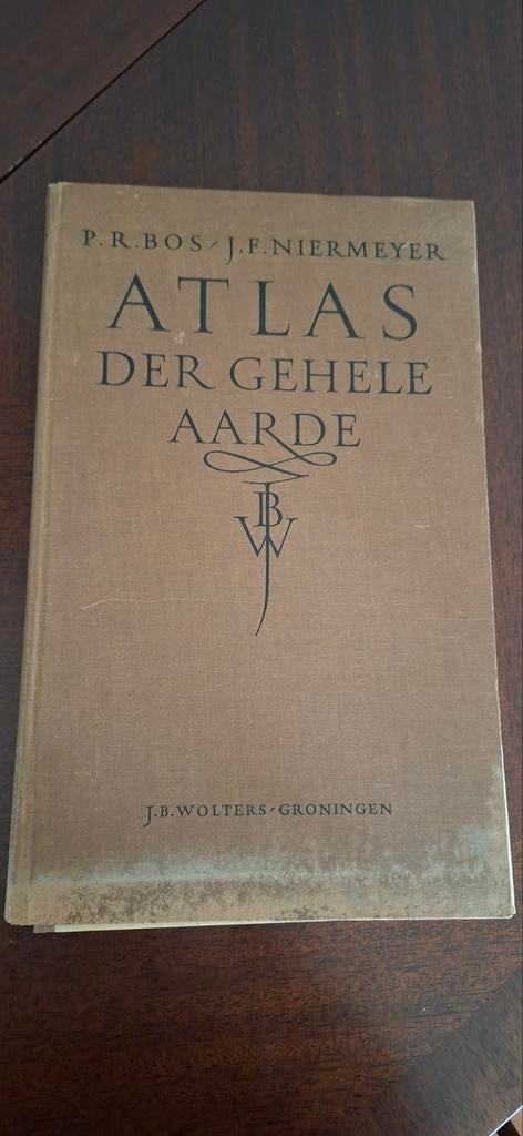 Bosatlas der geheele aarde, 1956, Gelezen, Bosatlas, Ophalen of Verzenden, 1800 tot 2000