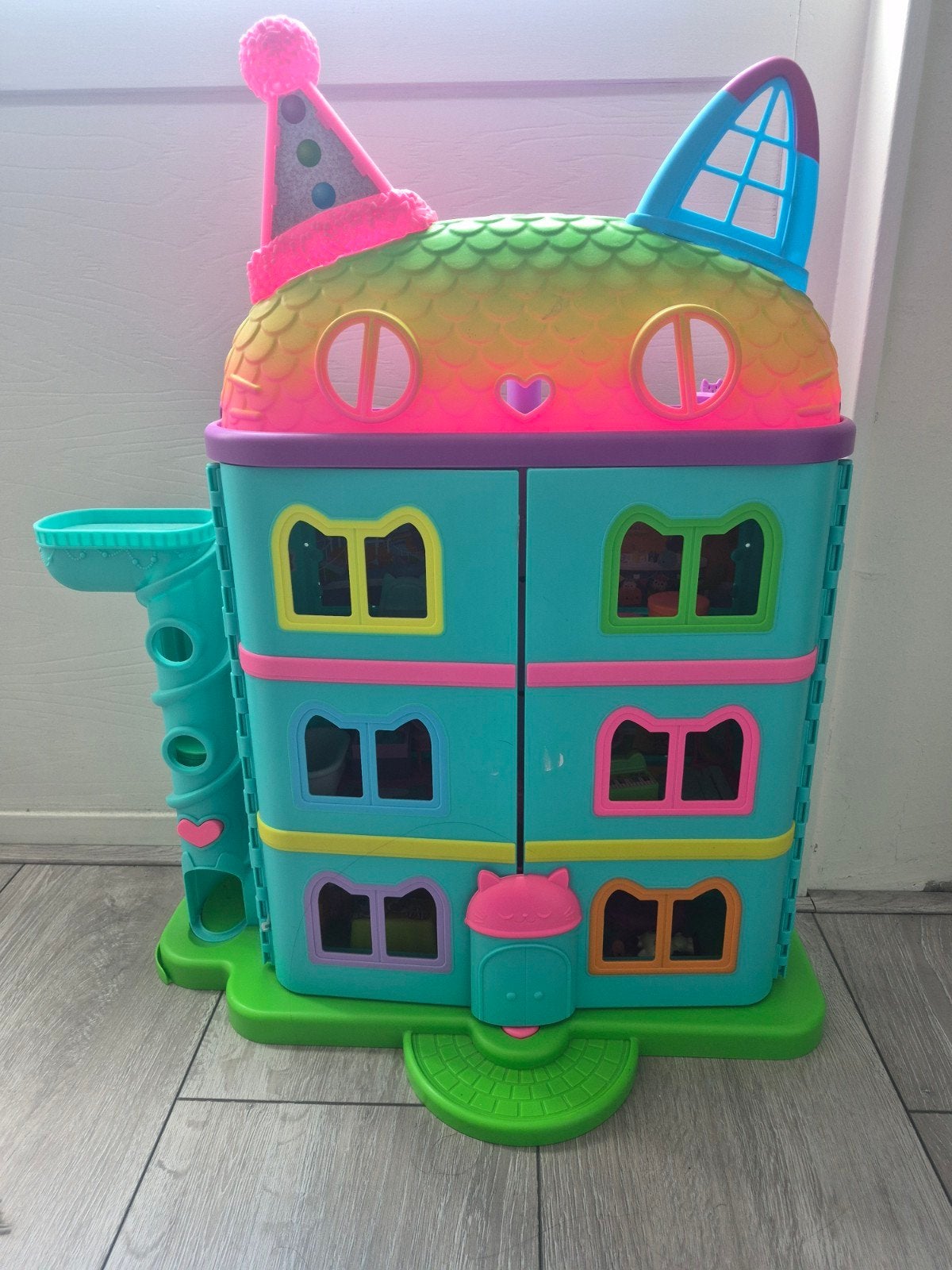 Gabby's Dollhouse poppenhuis, Ophalen, Kunststof