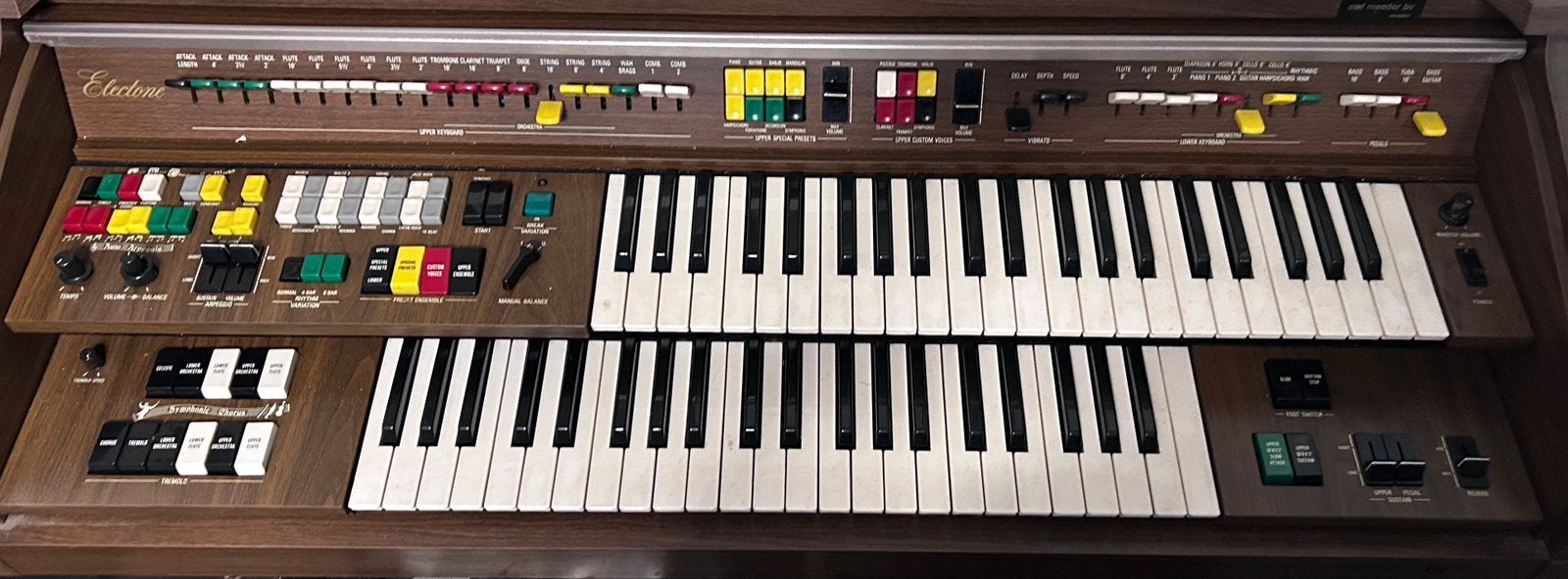 Yamaha orgel, Ophalen, Gebruikt, 2 klavieren, Orgel