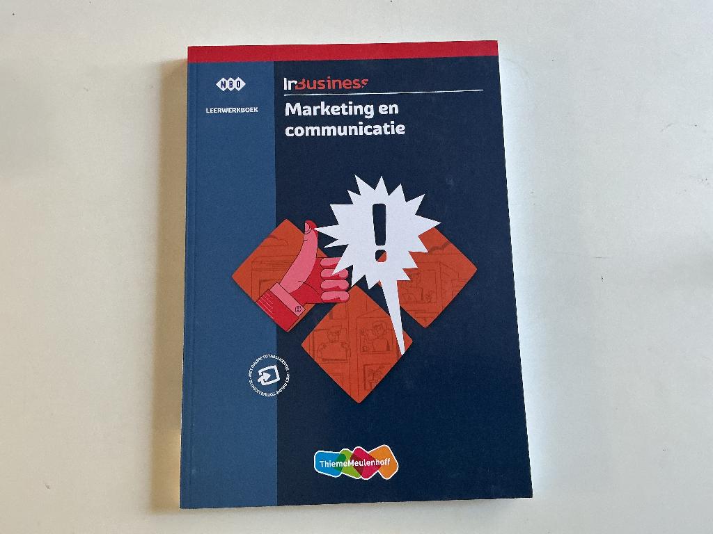 Marketing en communicatie mbo, Boeken, Ophalen of Verzenden, Alpha, Nieuw, MBO