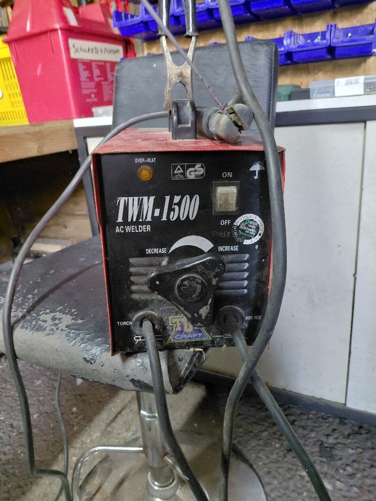 Lasapparaat, Ophalen, Gebruikt, Minder dan 150 ampère, Elektroden