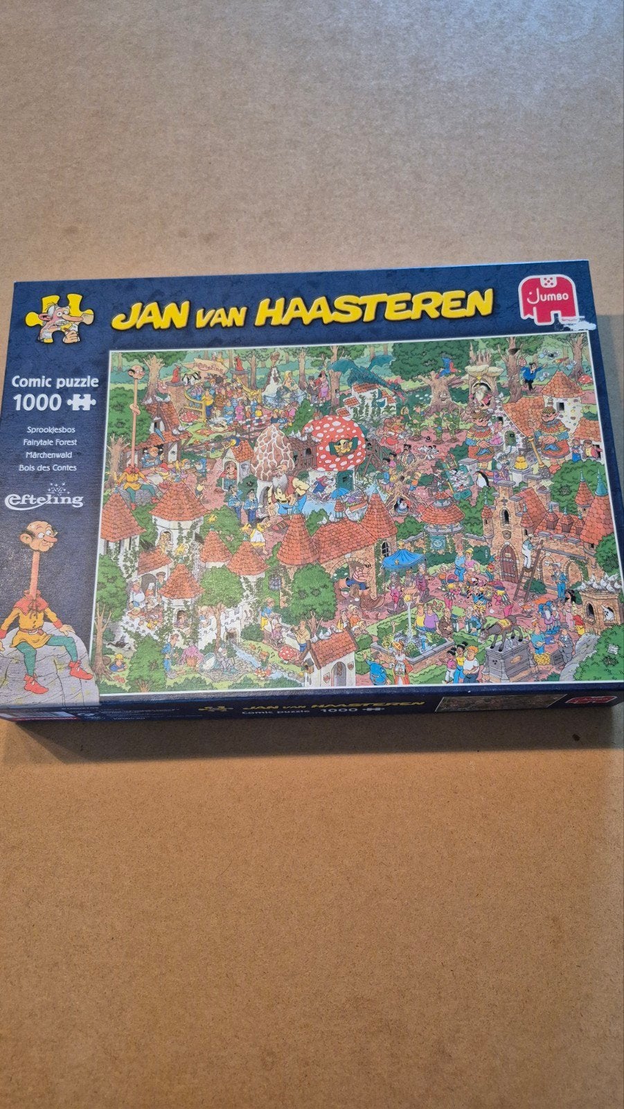 Jan van Haasteren Sprookjesbos 1000 stukjes, Ophalen of Verzenden, 500 t/m 1500 stukjes, Zo goed als nieuw