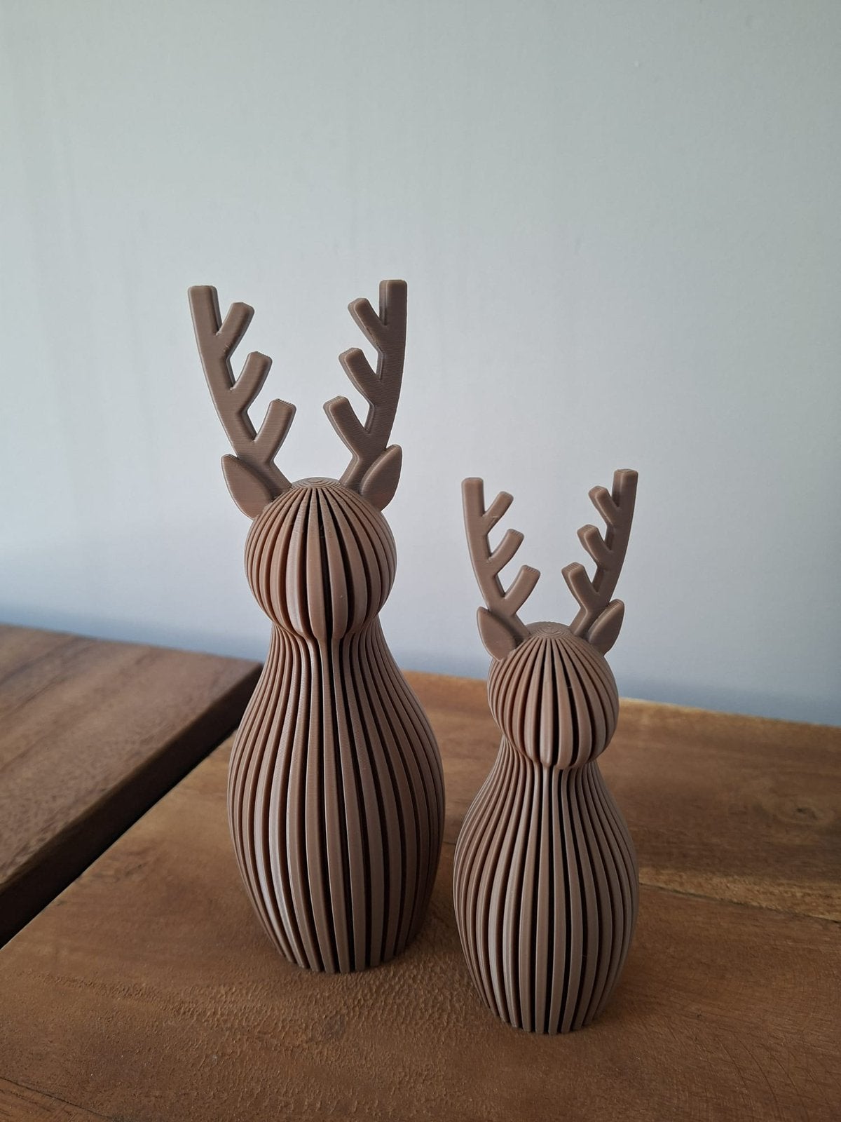 Rendier set, Ophalen, Overige materialen, Bruin, 3D-geprint