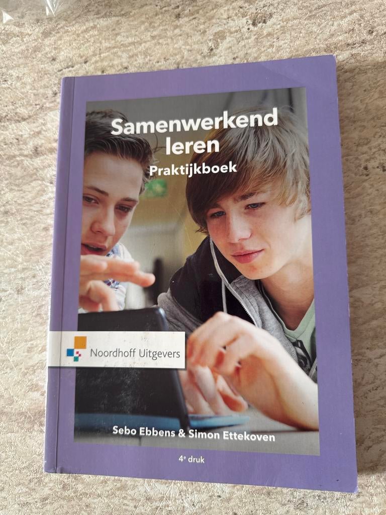 Samenwerkend leren Praktijkboek - Sebo Ebbens & Simon Etteko, Boeken, Ophalen of Verzenden, Gamma, Gelezen, Overige niveaus