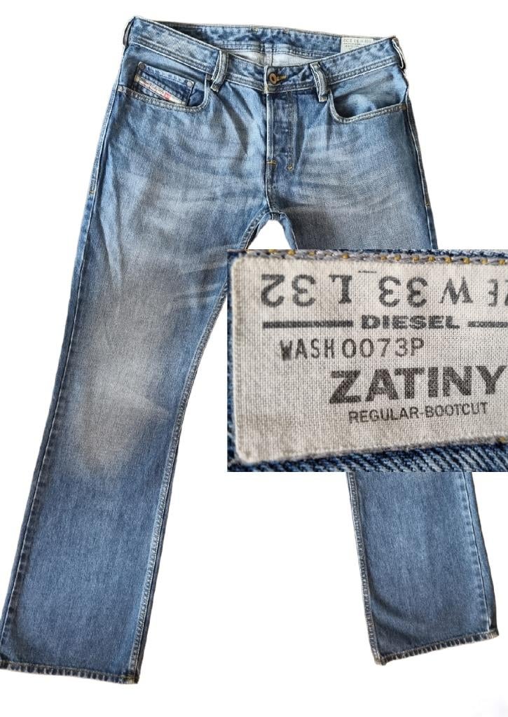 - NIEUWE - Diesel ZATINY 31x32 #Vintage #Bootcut #y2k #D1442, Kleding | Heren, Spijkerbroeken en Jeans, Diesel, Blauw, Diesel