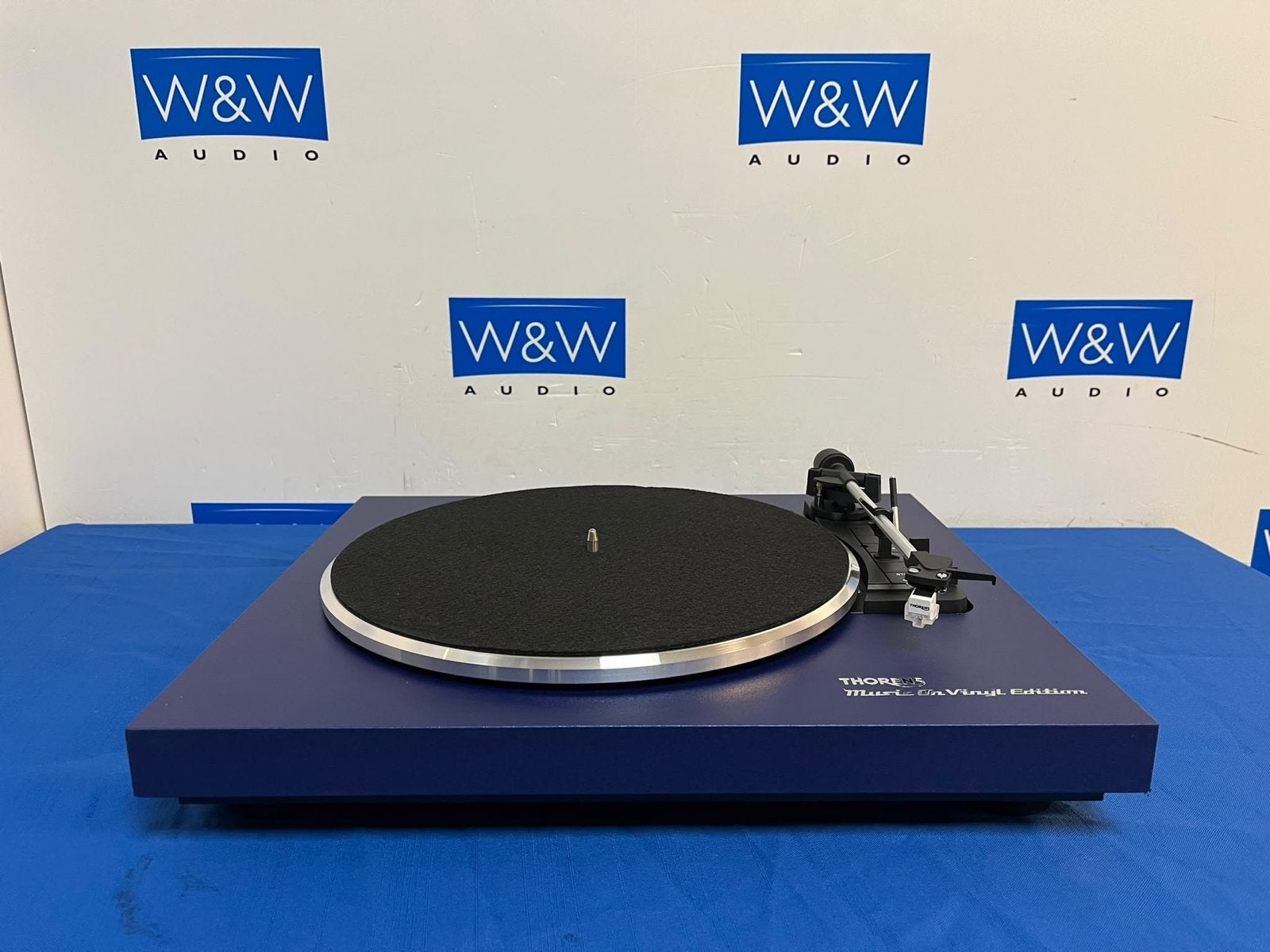 Thorens Music On Vinyl Edition Platenspeler - Blauw, Nieuw, ., Thorens, Nieuw, Ophalen of Verzenden