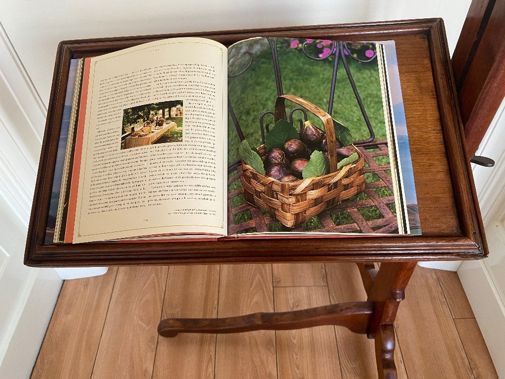 vintage tafel, Ophalen, Zit-sta bureau, Gebruikt, Hout