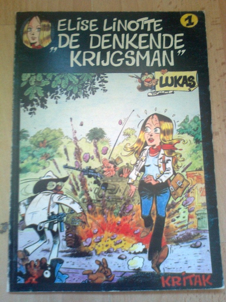 Elise Linotte : De denkende krijgsman, Eén stripboek, Ophalen of Verzenden, Gelezen