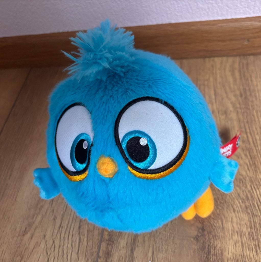 Angry birds knuffel, Overige typen, Ophalen of Verzenden, Zo goed als nieuw, Middelgroot (20 tot 80 cm)