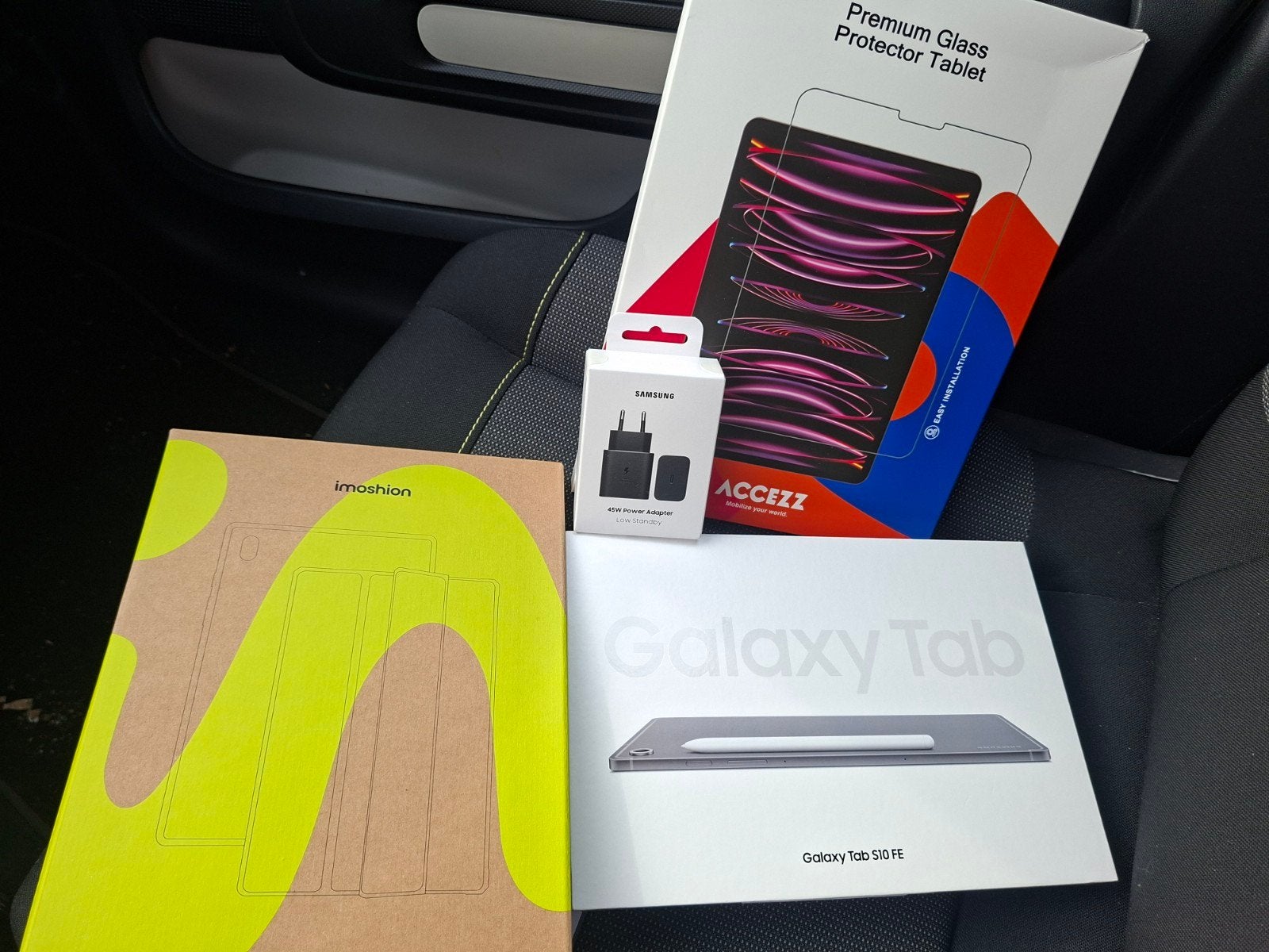 Samsung Galaxy Tab S10 FE met accessoires, Computers en Software, Windows Tablets, Nieuw, Wi-Fi, 10 inch, 64 GB, Ophalen