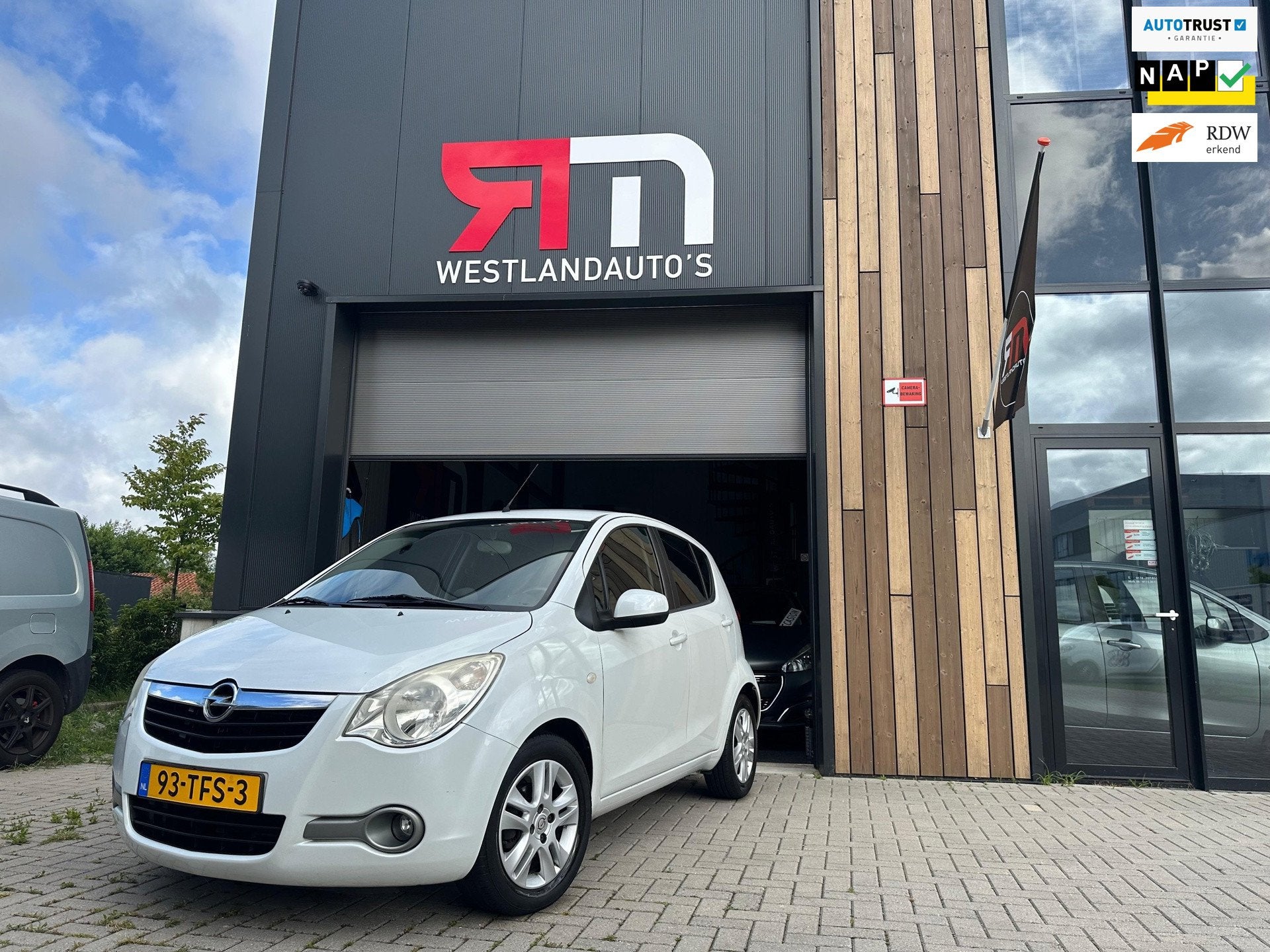 Opel Agila 1.0 Edition/airco/ZUINIG/NAP/LM-velgen/2 sleutels, Auto's, Stof, 31 €/maand, Origineel Nederlands, Bedrijf