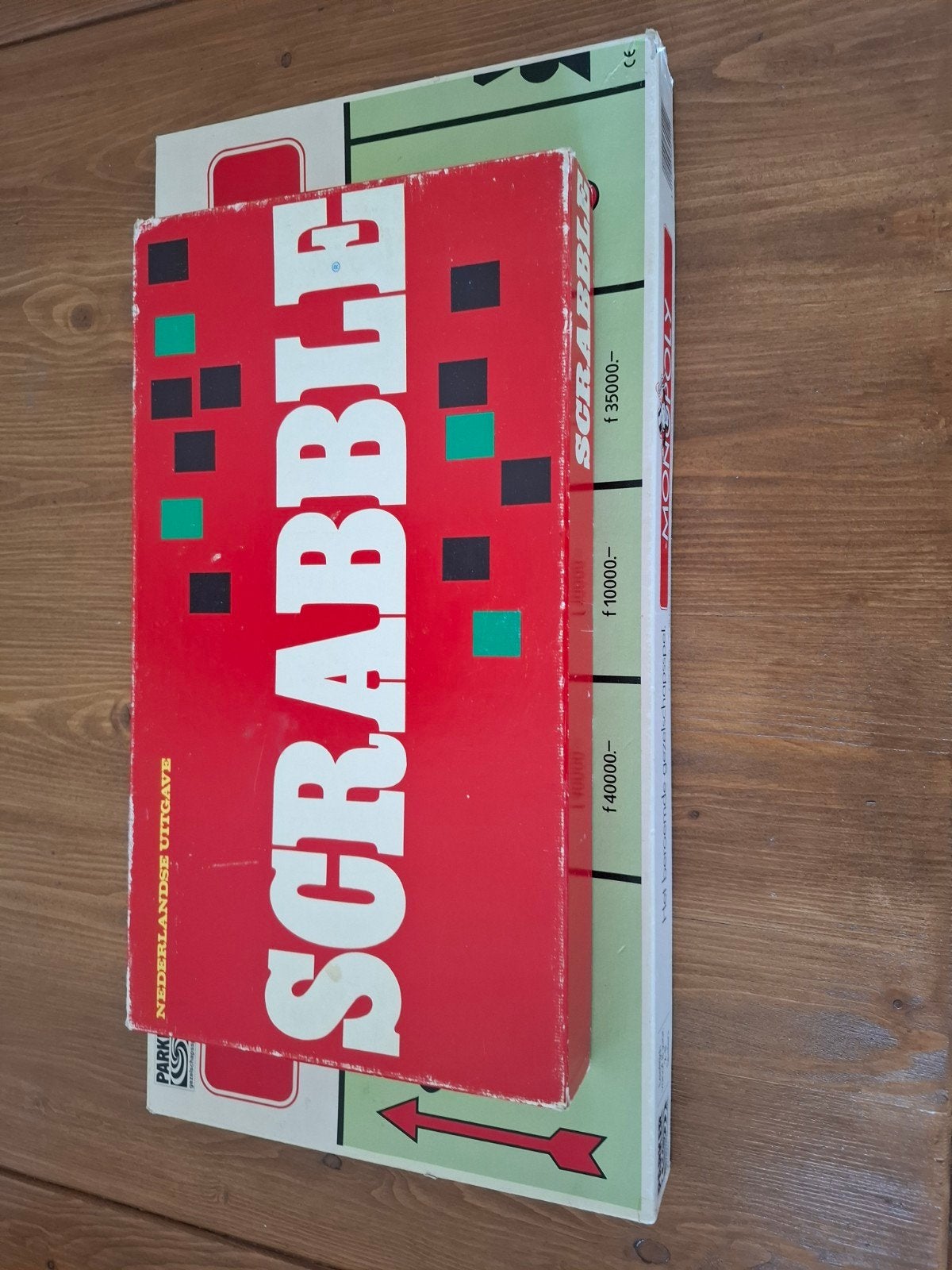 Scrabble en monopoly, Ophalen, Gebruikt