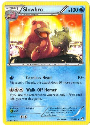 Breakpoint,  Slowbro [uncommon] 20/122, Verzenden, Nieuw, Losse kaart