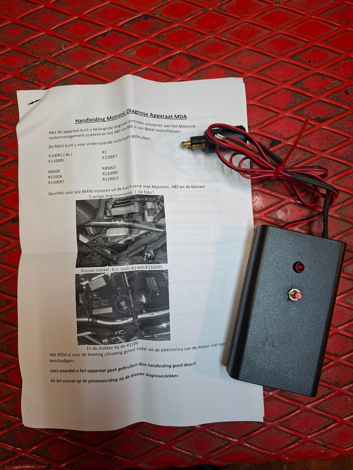 Motronic Diagnose Apparaat BMW K & R serie, Ophalen of Verzenden, Nieuw