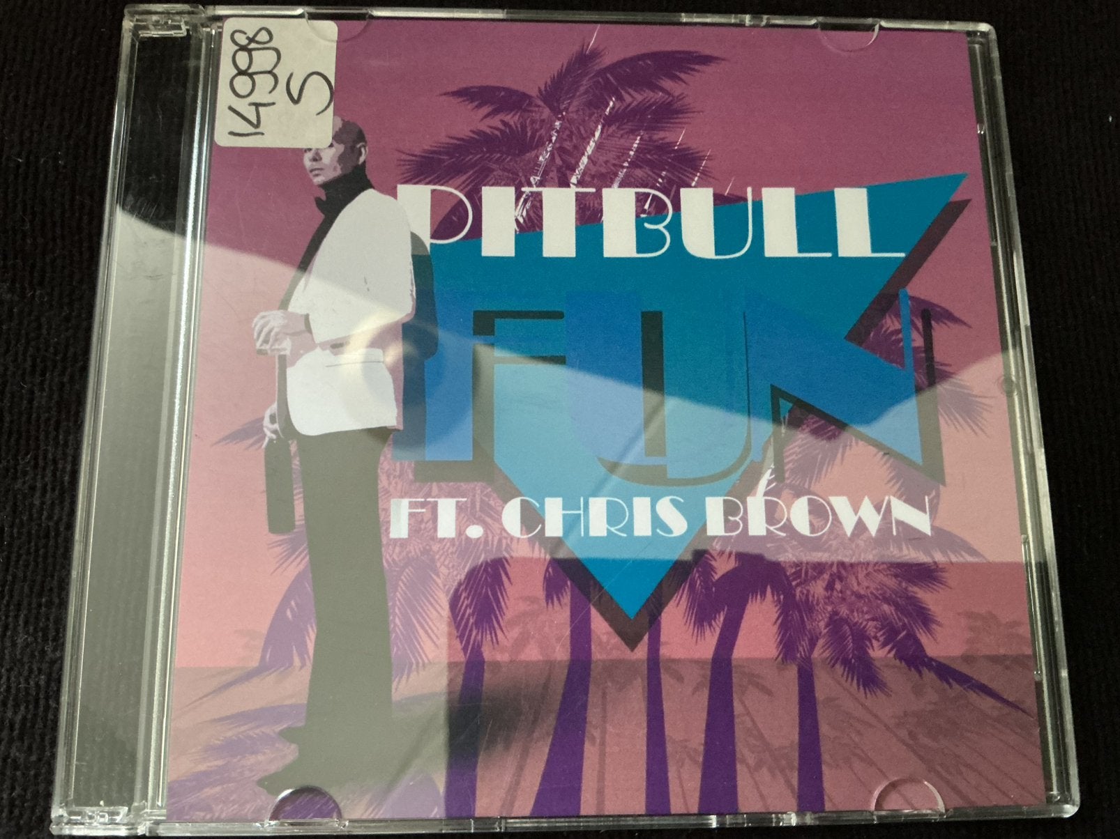 Pitbull, featuring Chris Brown promo cd-single jewelcase, Ophalen of Verzenden, Zo goed als nieuw, Dance en House, Promo