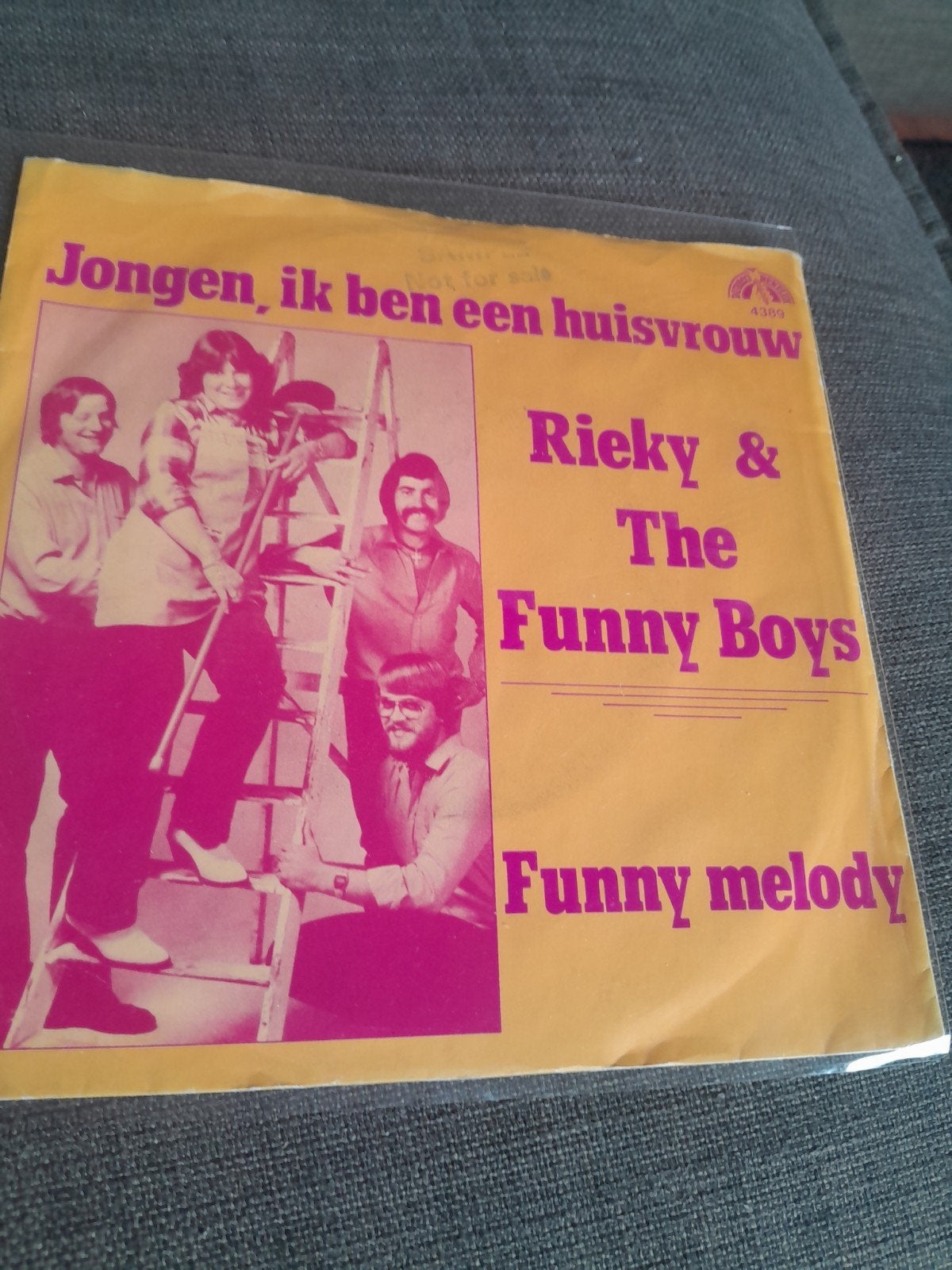 Ricky & The Funny Boys Jongen,ik ben een huisvrouw, Ophalen of Verzenden, Zo goed als nieuw, Nederlandstalig