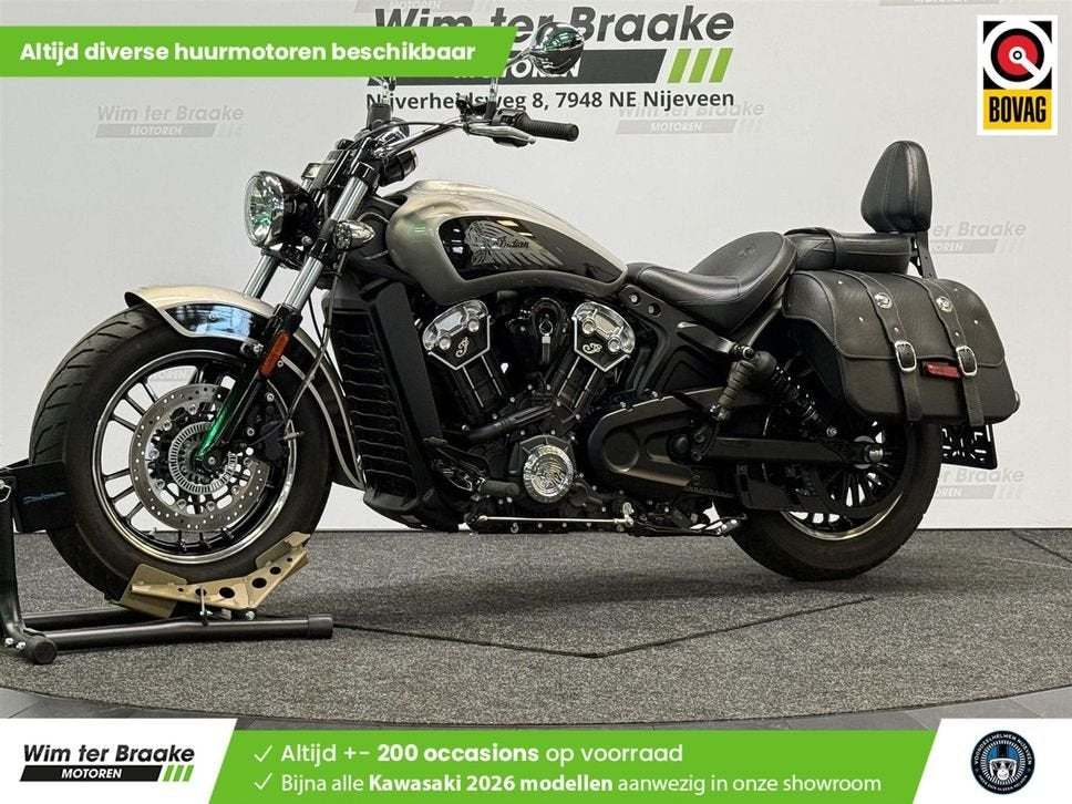 Indian Scout ABS (bj 2022) 2,641 km, 2 cilinders, Onbekend, 1133 cc, Meer dan 35 kW
