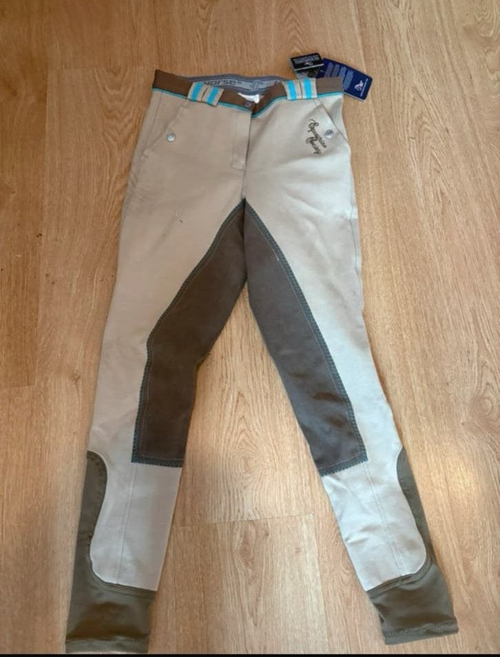 Harrys horse bruine creme paardrijbroek 38, Dieren en Toebehoren, Paardrijkleding, Dames, Nieuw, Overige soorten, Onderkleding