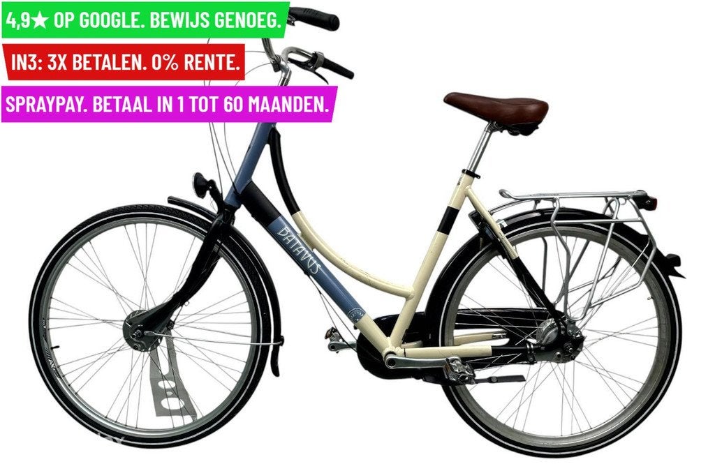 Damesfiets Batavus Lyng 28"/56cm/7ver - Garantie/Levering, Fietsen en Brommers, Fietsen | Dames | Damesfietsen, 9713 Bv Groningen