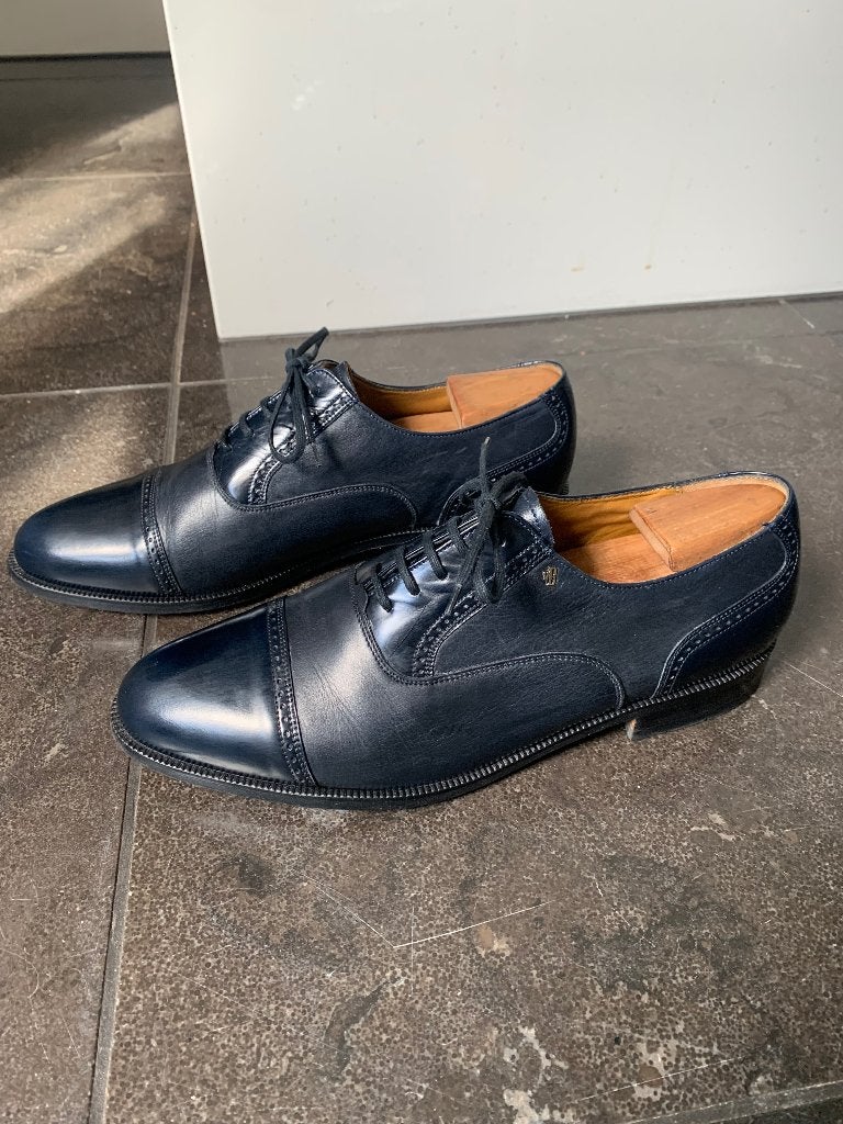 Van Bommel New Line veterschoenen 43,5, Blauw, Ophalen of Verzenden, Zo goed als nieuw, Van Bommel