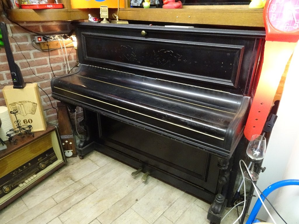 Bar piano als bar met led verlichting, Ophalen, Gebruikt