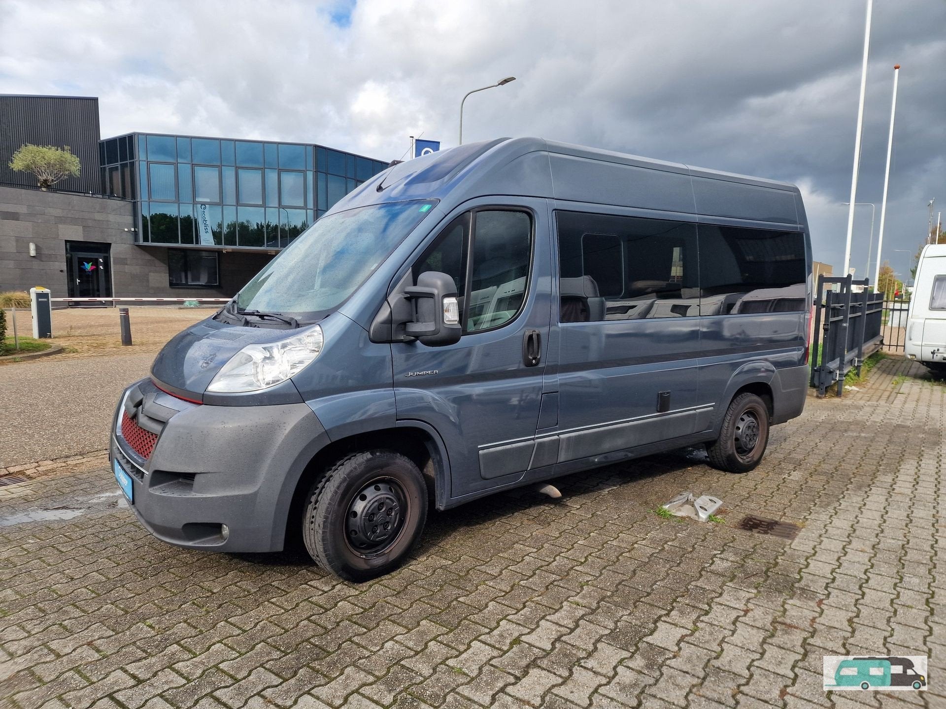 Citroën JUMPER buscamper (bj 2009), Overige merken, Tot en met 2, Bedrijf, Diesel