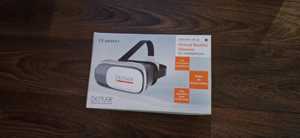 Denver VR-20 virtual reality bril, Ophalen, Zo goed als nieuw, Telefoon