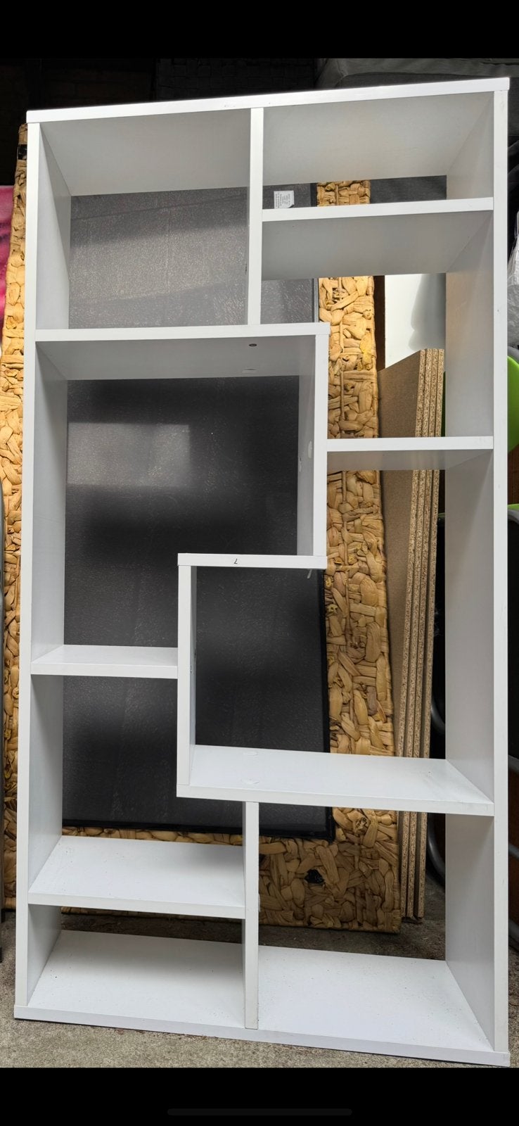 Witte vakkenkast, Ophalen, Gebruikt, 100 tot 150 cm, 50 tot 100 cm