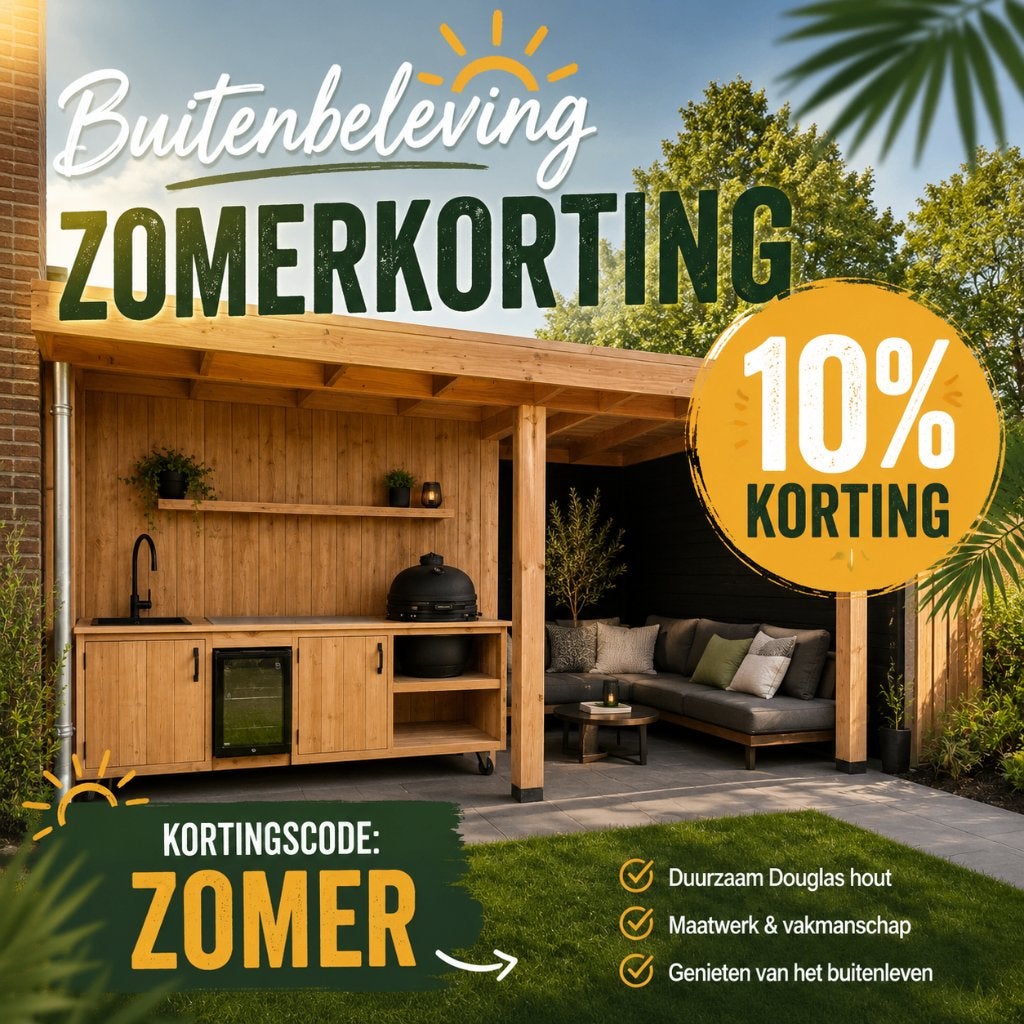 Douglas Overkappingen, Veranda's & Schuren op Maat, Buitenbeleving, Nieuw, Ophalen of Verzenden, Buitenbelevingbouw@gmail.com