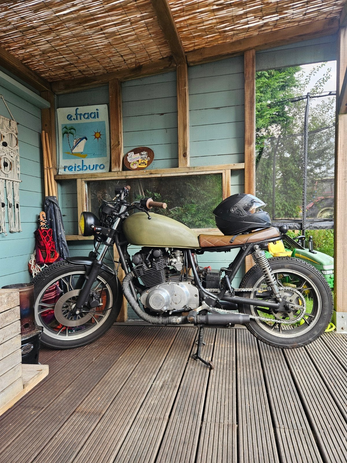 Suzuki GS450L 1988 tracker brat cafe racer chopper, Motoren, Particulier