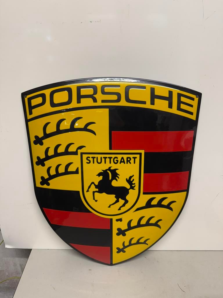 Emaille reclamebord Porsche, Verzamelen, Merken en Reclamevoorwerpen, Reclamebord, Nieuw, Ophalen of Verzenden, X