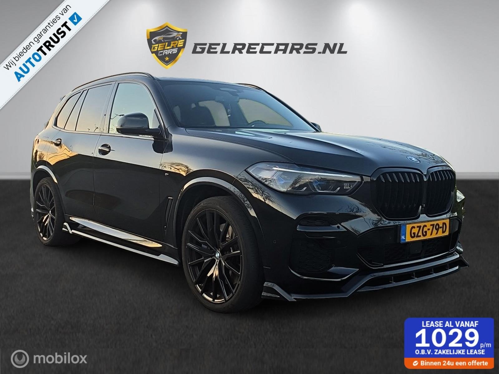 BMW X5 xDrive45e High Executive m Schaalstoelen 360 VOL TOP, Gebruikt, 394 pk, Zwart, Leder